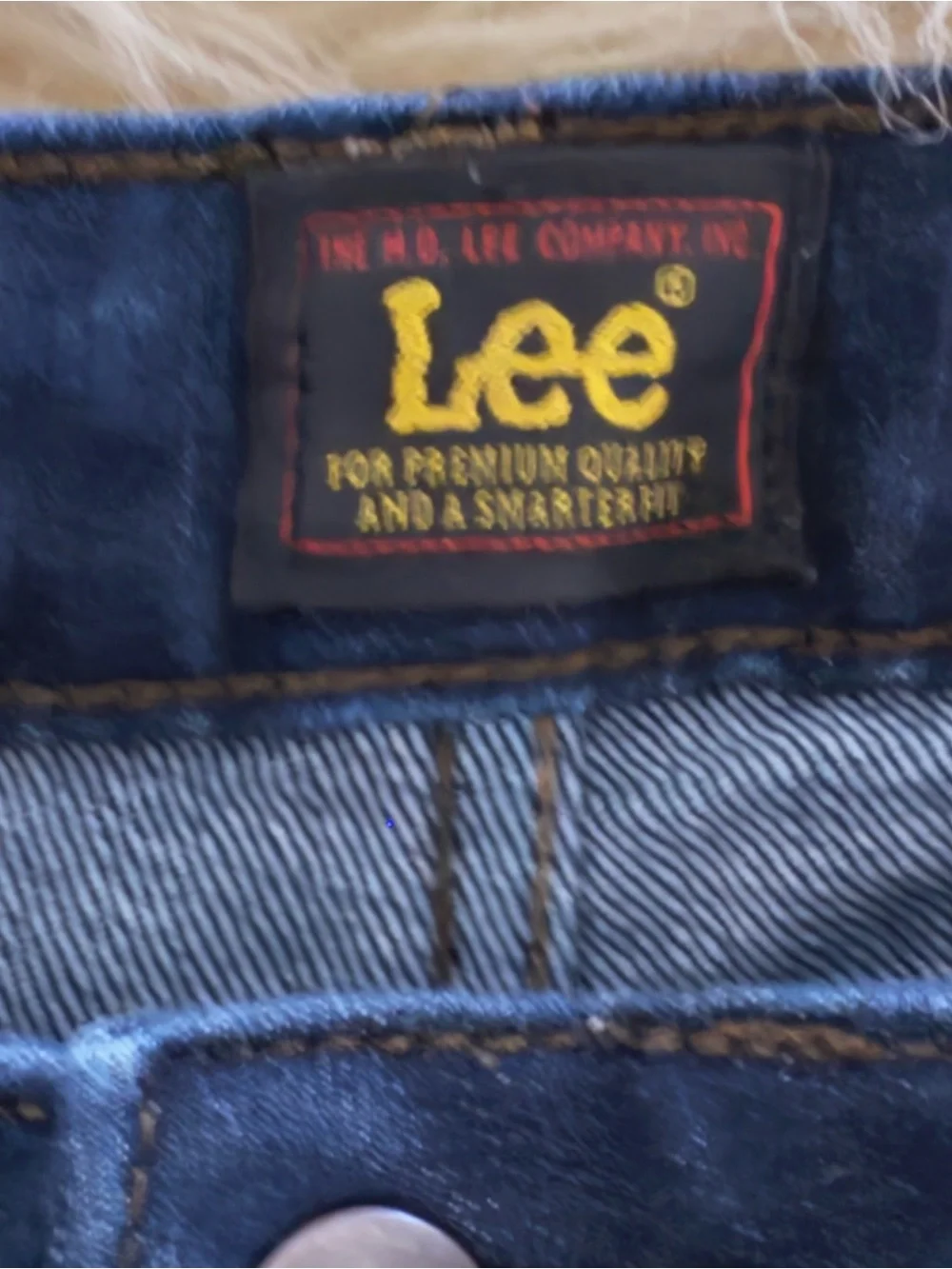 Lee Indigo Straight Leg Jeans